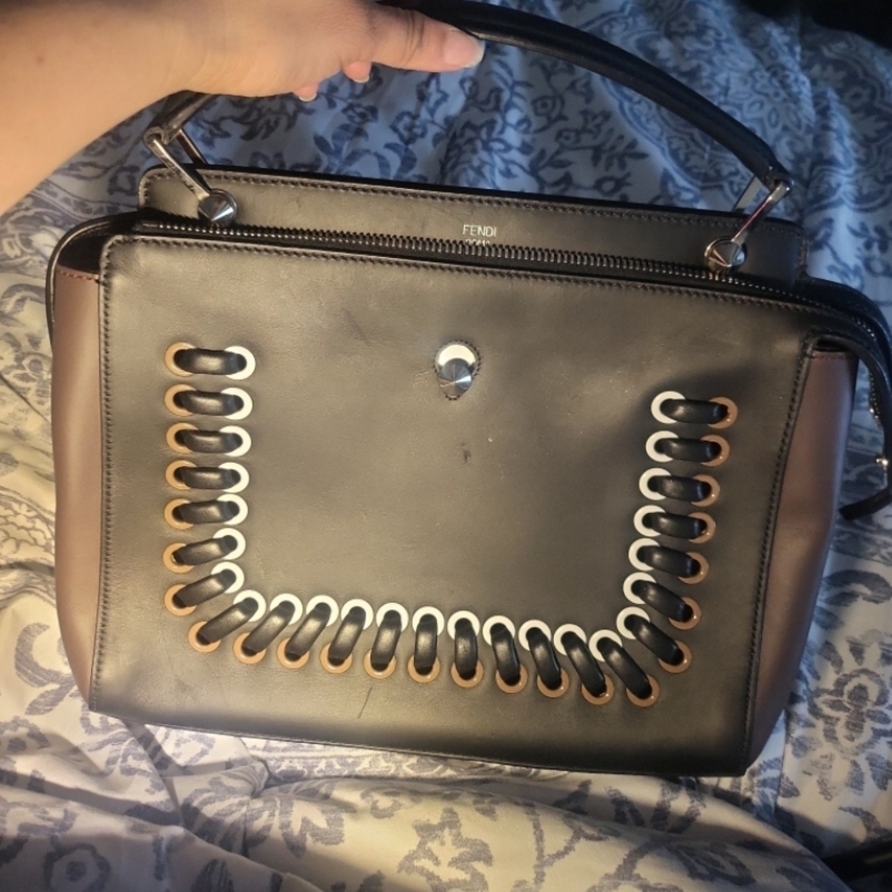 Fendi Black and Brown Women's Bag